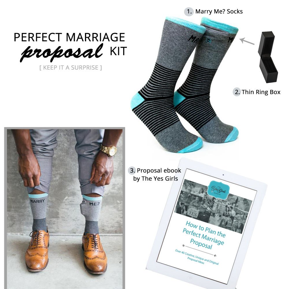 Marriage Proposal Tools Kit - TBS Box Sock